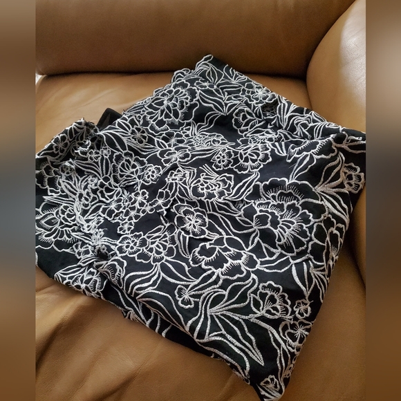 Anthropologie V-Neck Floral Sleeveless Shift Dress XXS Nwot - Picture 4 of 9